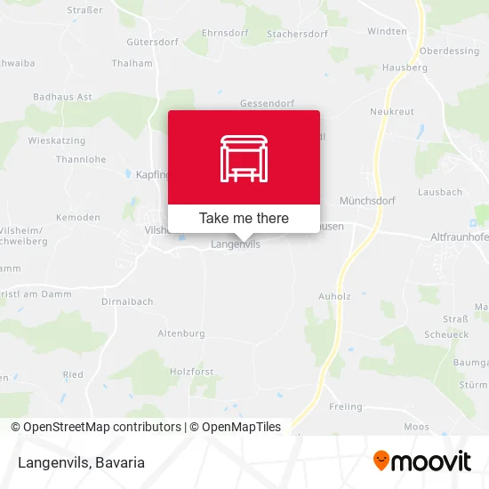 Карта Langenvils
