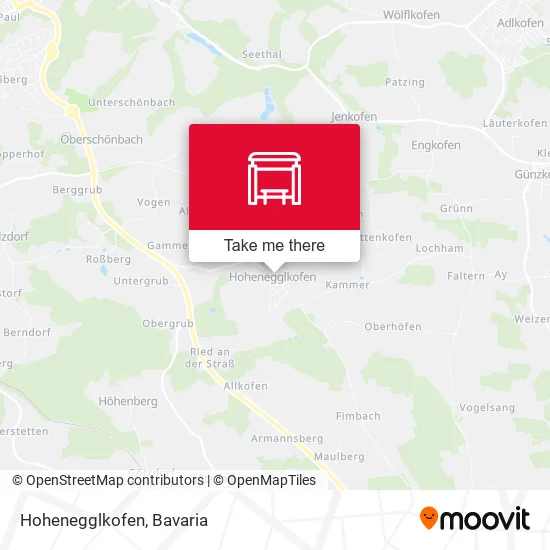 Карта Hohenegglkofen
