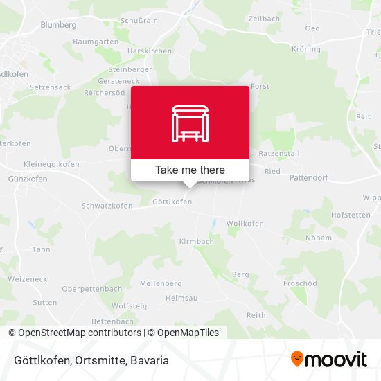 Göttlkofen, Ortsmitte map