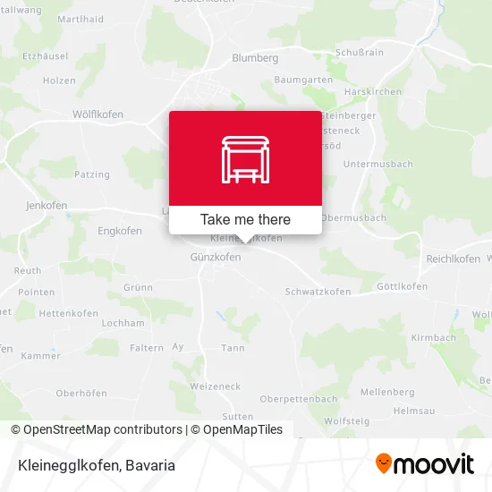 Карта Kleinegglkofen