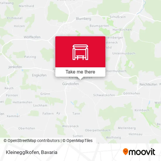 Карта Kleinegglkofen