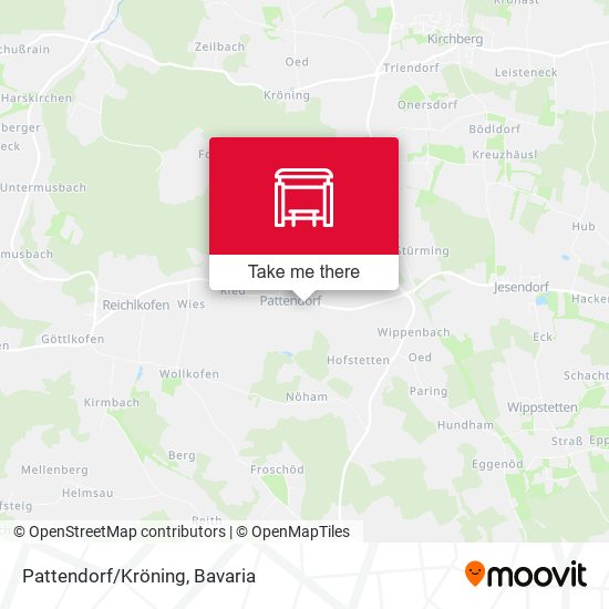 Pattendorf/Kröning map
