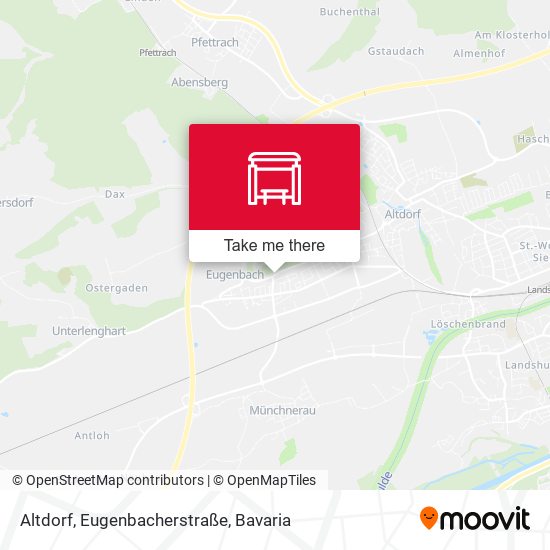 Altdorf, Eugenbacherstraße map