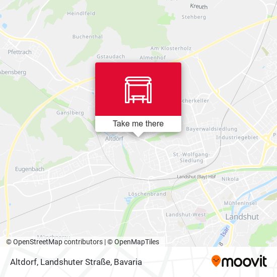 Altdorf, Landshuter Straße map