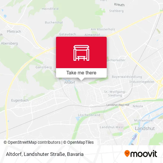 Altdorf, Landshuter Straße map