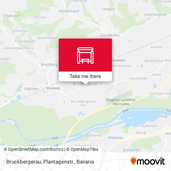Bruckbergerau, Plantagenstr. map