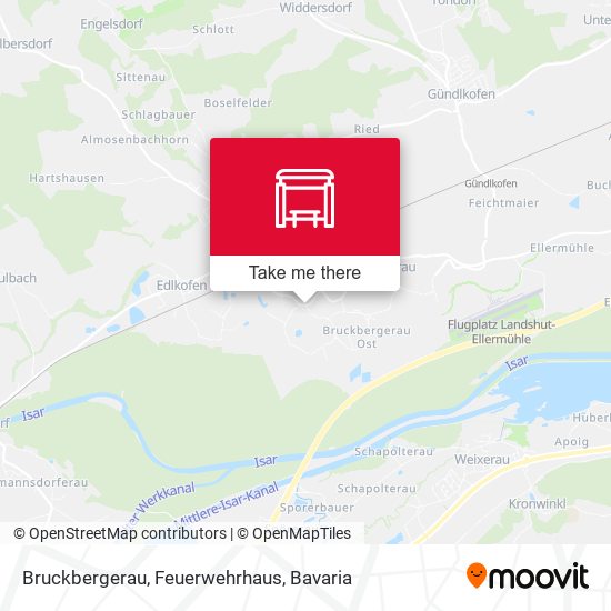 Bruckbergerau, Feuerwehrhaus map