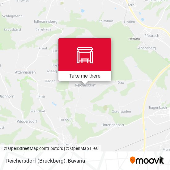 Reichersdorf (Bruckberg) map