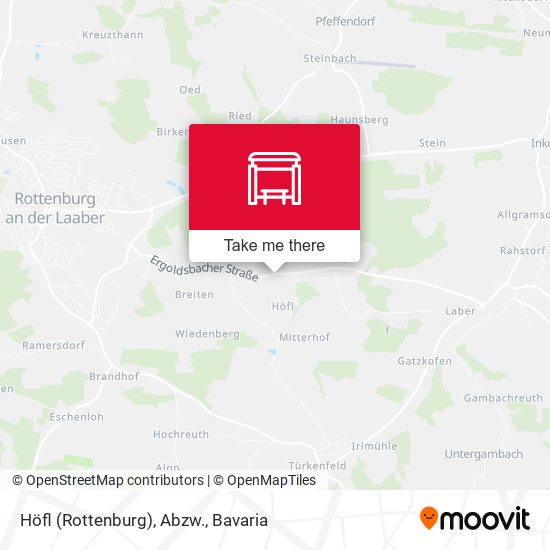 Höfl (Rottenburg), Abzw. map