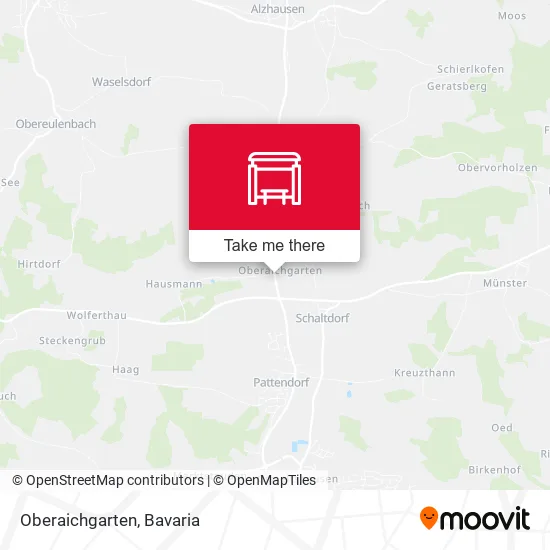 Карта Oberaichgarten
