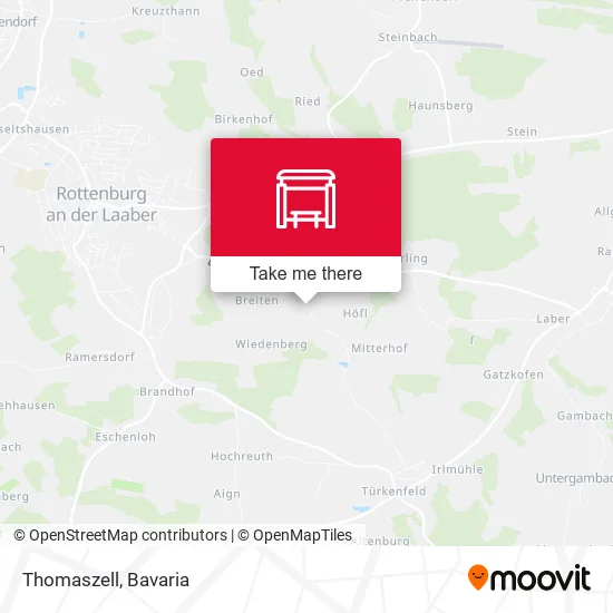 Карта Thomaszell