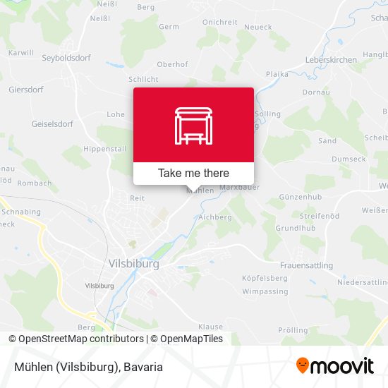 Mühlen (Vilsbiburg) map