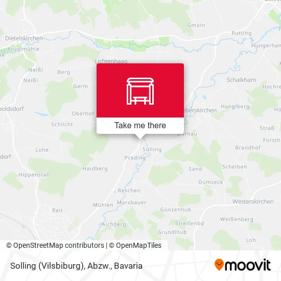 Карта Solling (Vilsbiburg), Abzw.