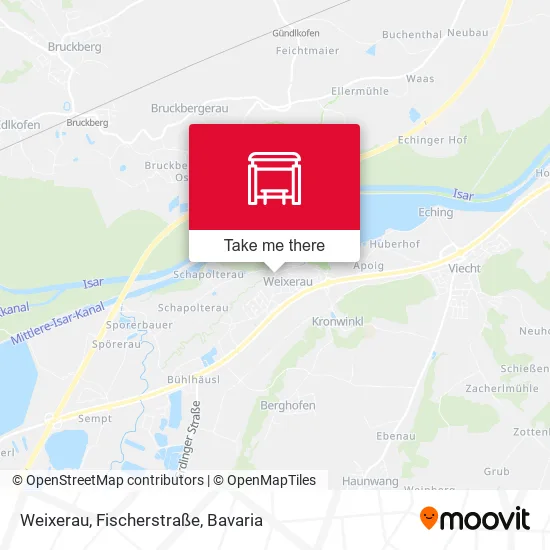 Карта Weixerau, Fischerstraße