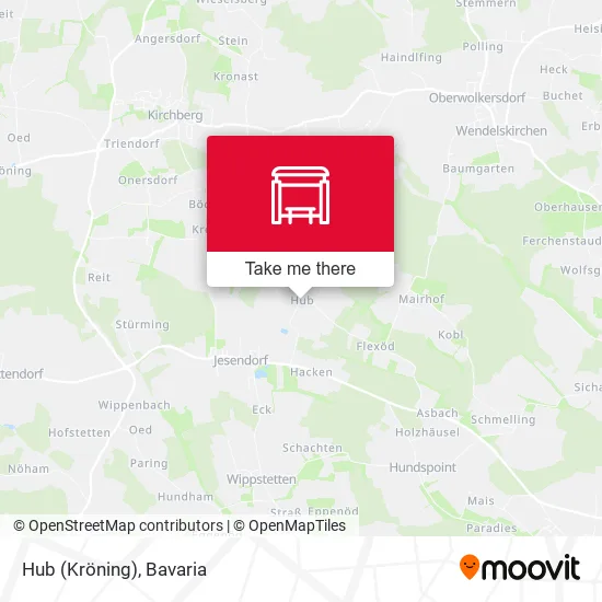Карта Hub (Kröning)