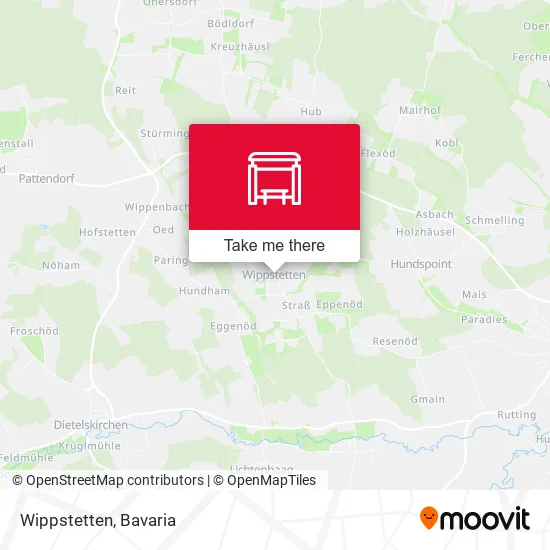 Карта Wippstetten