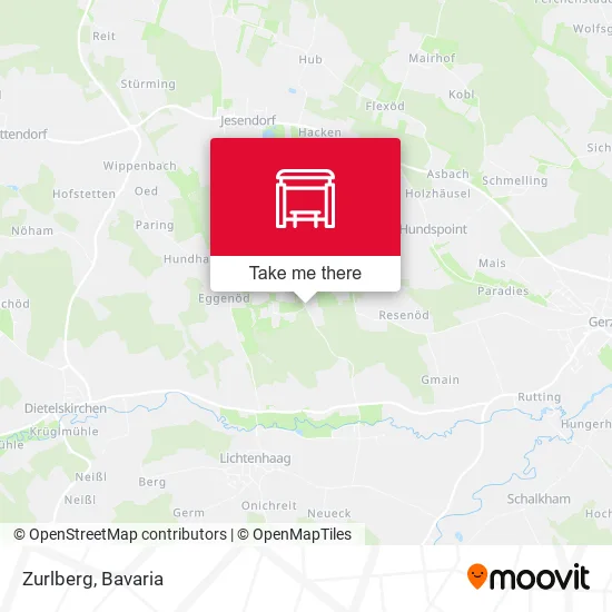 Карта Zurlberg