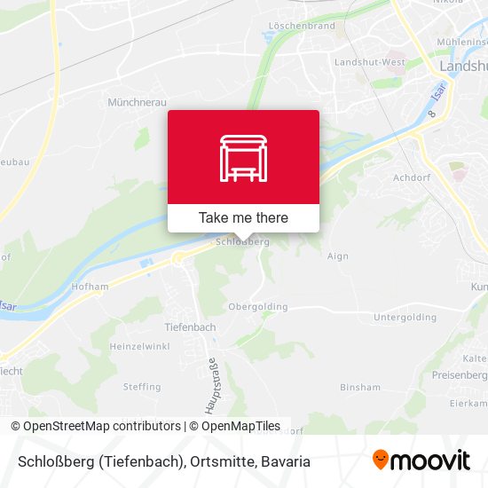 Schloßberg (Tiefenbach), Ortsmitte map