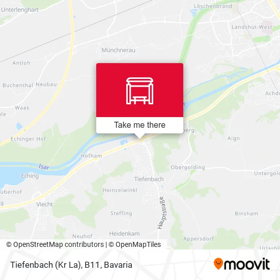 Карта Tiefenbach (Kr La), B11