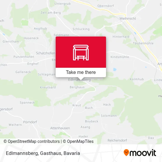 Edlmannsberg, Gasthaus map