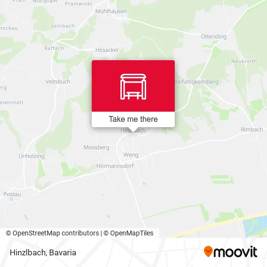 Карта Hinzlbach