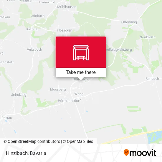 Карта Hinzlbach