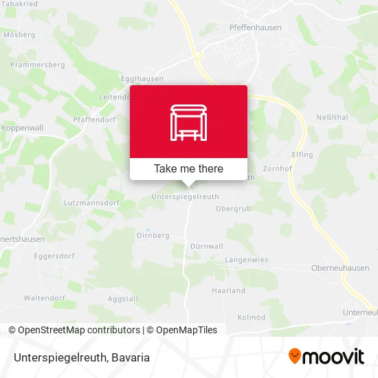 Карта Unterspiegelreuth