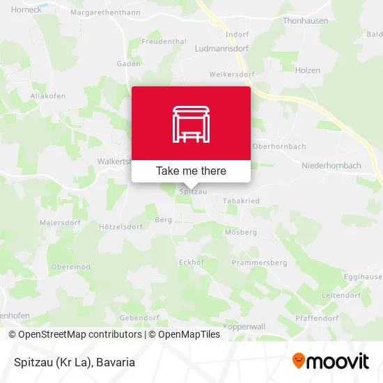 Карта Spitzau (Kr La)