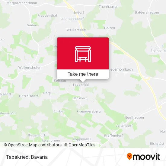 Карта Tabakried