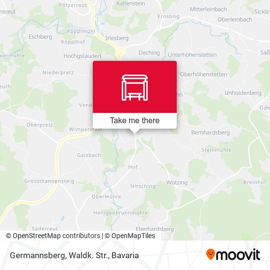 Карта Germannsberg, Waldk. Str.