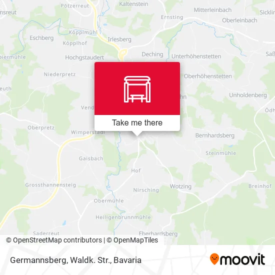 Карта Germannsberg, Waldk. Str.