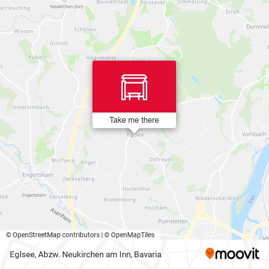Eglsee, Abzw. Neukirchen am Inn map
