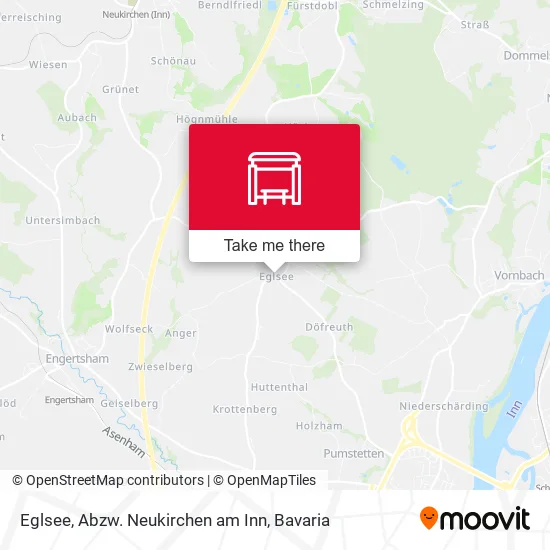 Карта Eglsee, Abzw. Neukirchen am Inn