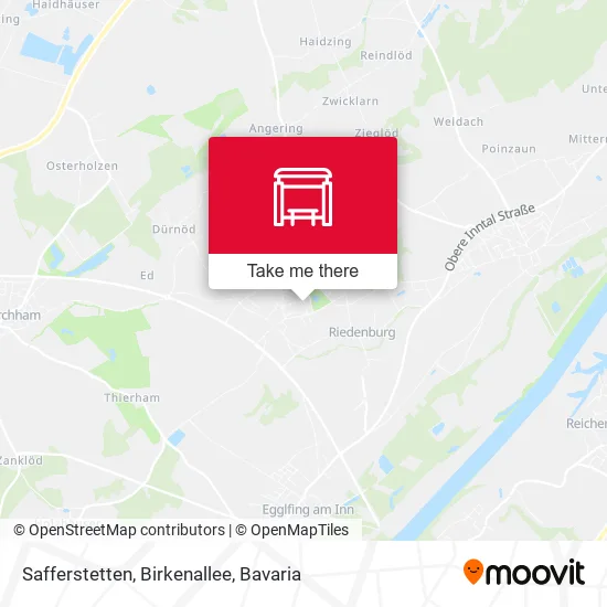 Карта Safferstetten, Birkenallee