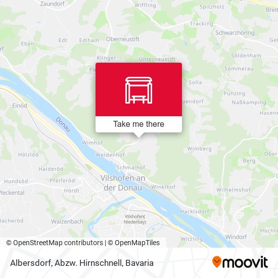 Albersdorf, Abzw. Hirnschnell map