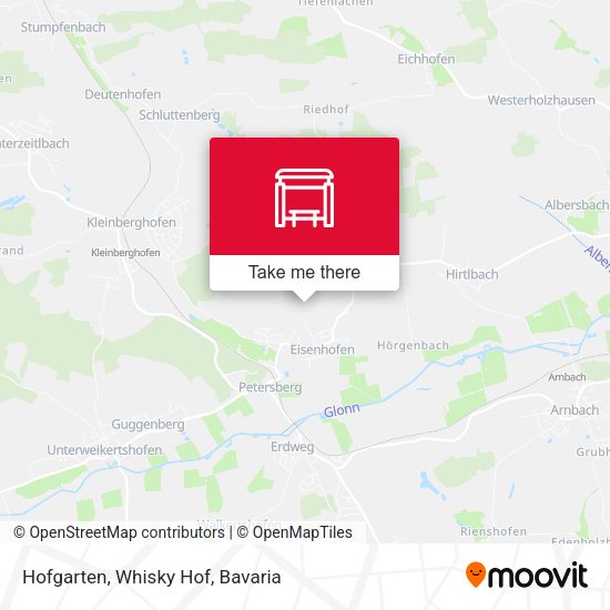 Hofgarten, Whisky Hof map