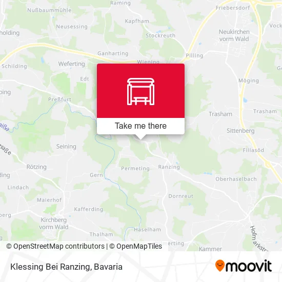 Карта Klessing Bei Ranzing