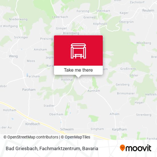 Bad Griesbach, Fachmarktzentrum map