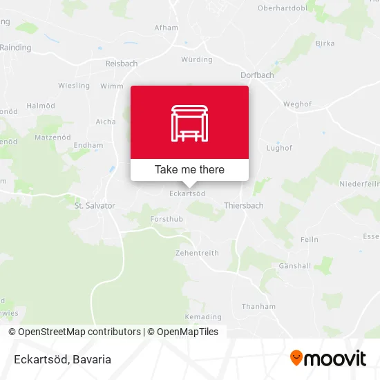 Карта Eckartsöd