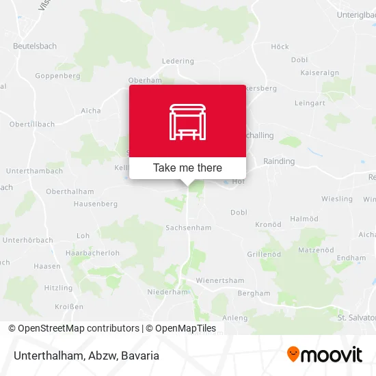 Карта Unterthalham, Abzw