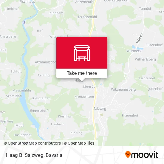 Карта Haag B. Salzweg