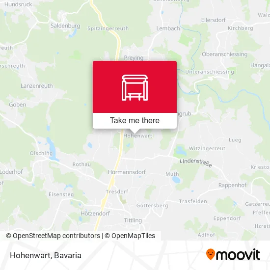 Карта Hohenwart