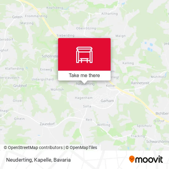 Карта Neuderting, Kapelle