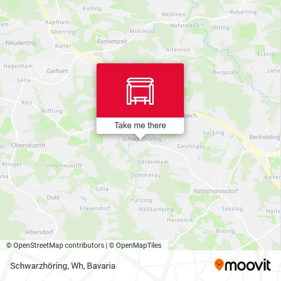 Карта Schwarzhöring, Wh