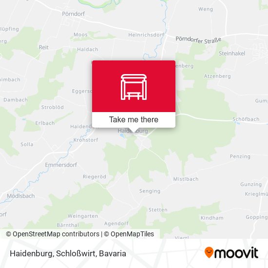Haidenburg, Schloßwirt map