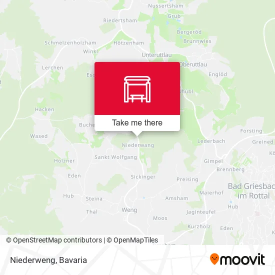 Карта Niederweng