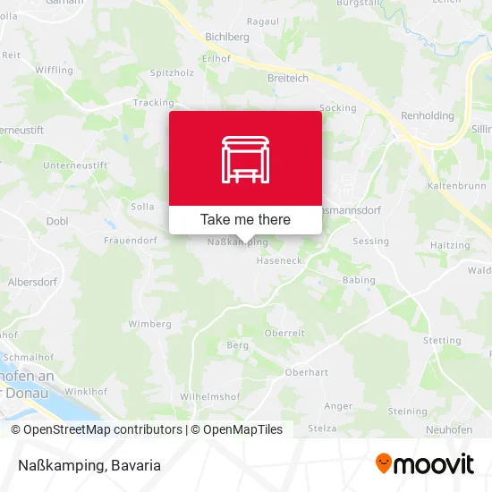 Карта Naßkamping