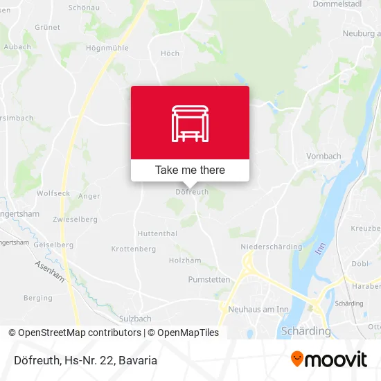 Карта Döfreuth, Hs-Nr. 22