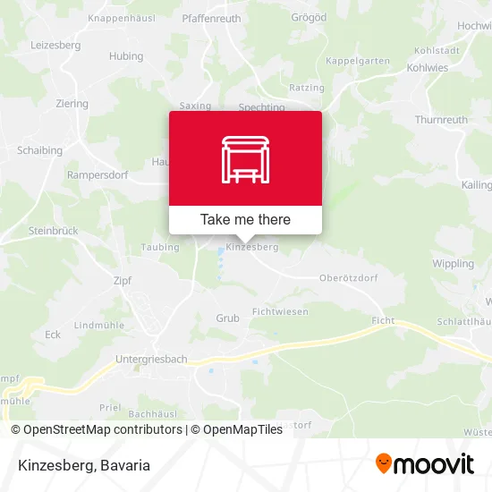 Карта Kinzesberg