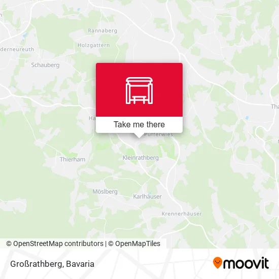 Карта Großrathberg